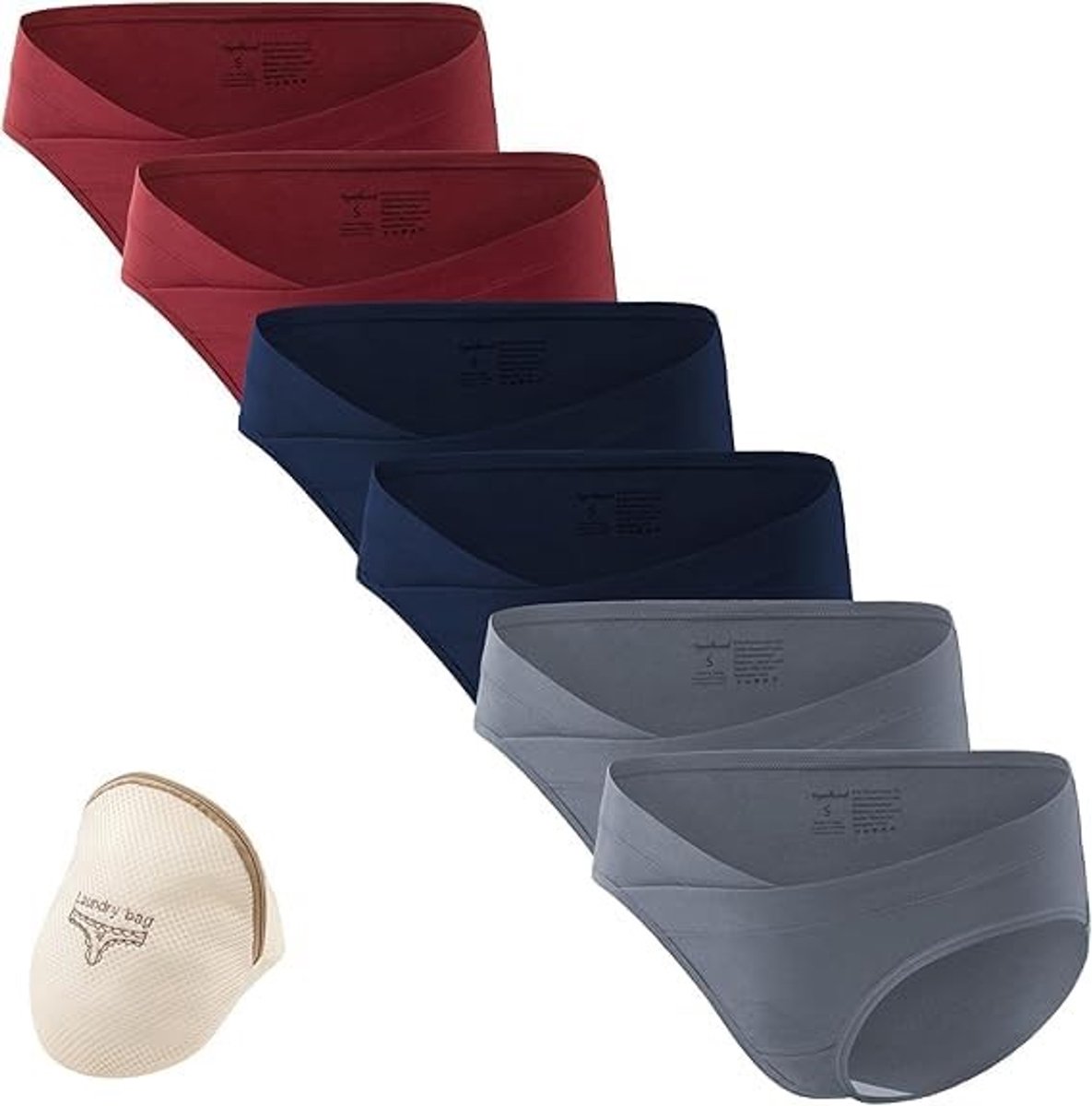 Materniteit Ondergoed Dames - 6 Stuks - Laag Taille