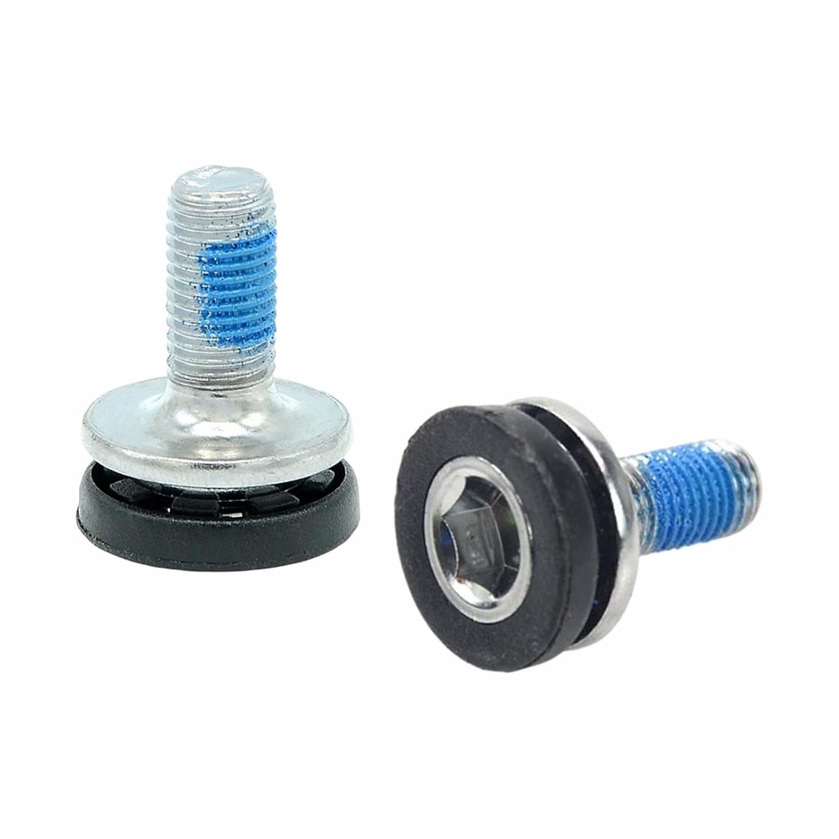 Set van 2 Stuks 8mm Fietskrantarm Bevestigingsschroeven - Waterdichte M8 Schroeven voor Vierkante Cranksets en Ondersteuning van Fietsonderdelen