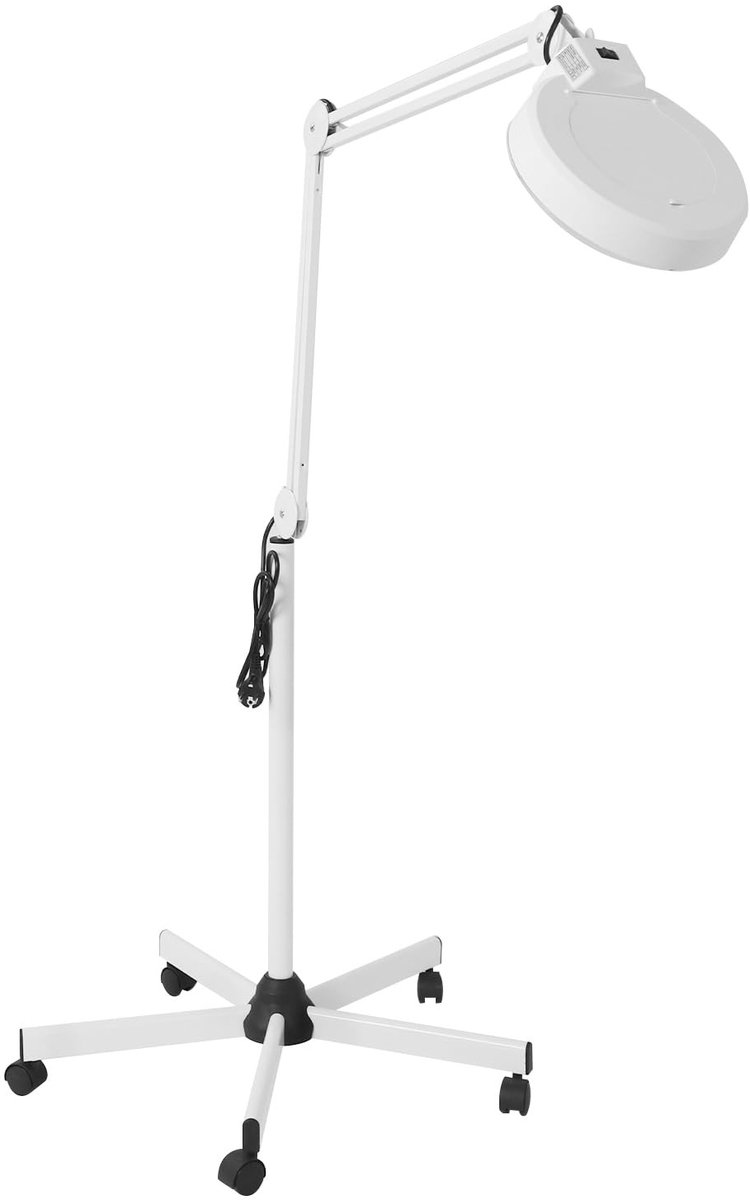 Vergrootlamp met LED en 8-voudige vergroting - Wit