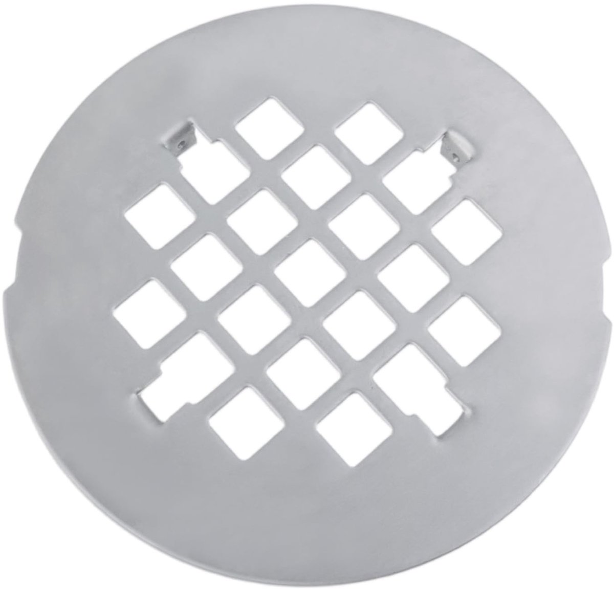 Ronde Matte Afvoerafdekking - Roestvrijstaal, 4 1/4 inch