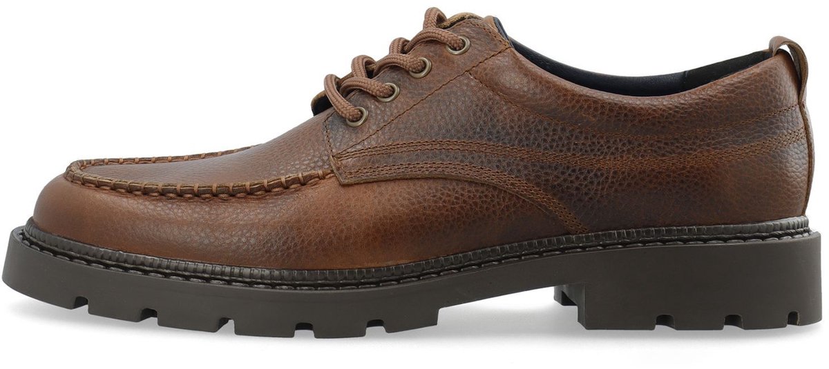 Bianco Leren derbyschoenen BIAJEFF