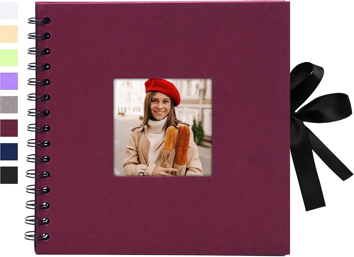 Scrapbook Fotoalbum Set met Stickers en Kleurrijke Pennen voor Creatieve Herinneringen