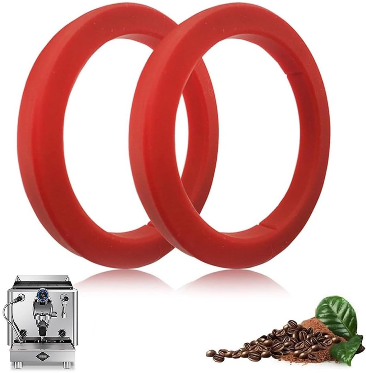 Silicone O-ring 73 x 57 x 0.8 cm voor koffiemachines, duurzame en hittebestendige O-ring voor E61 groep en zetgroepen