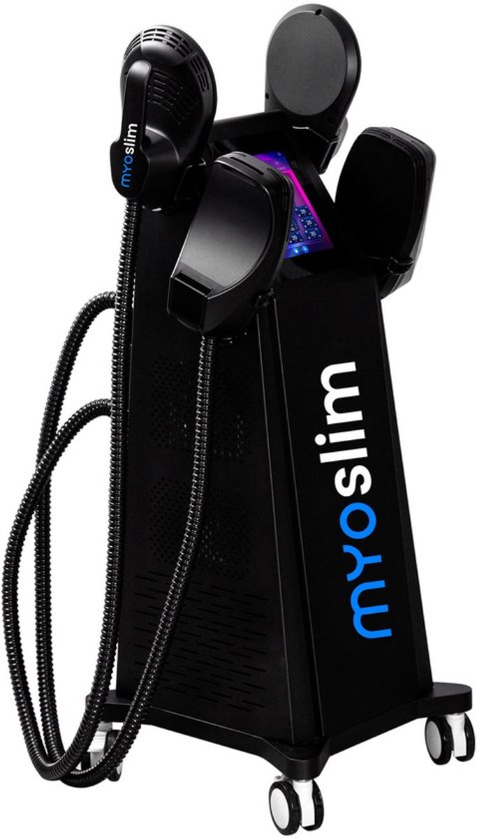Body Sculpt EMS Apparaat - 6500 W 4 Handgrepen - High Power Spierstimulatie - Elektrisch Fitnessapparaat - Spiertrainer