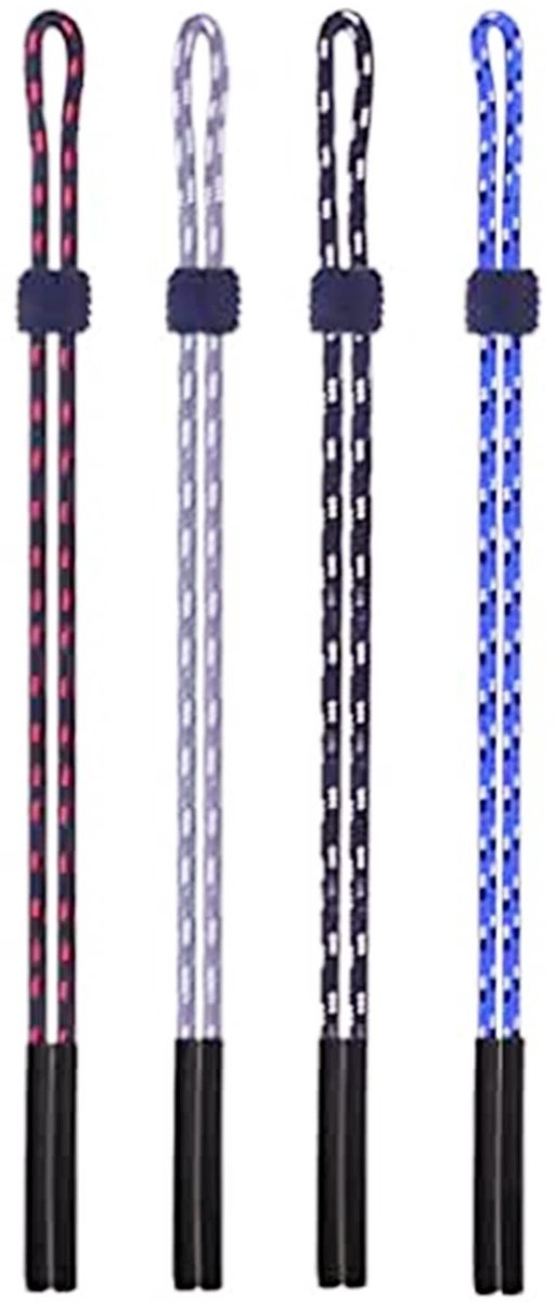 Brillenketting Verstelbaar - Pack van 4 Kleuren