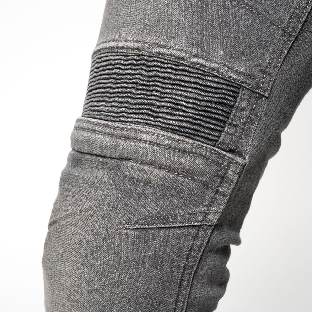 DXR Motorjeans - Kaptor - Grijs - XXXL – foto 7