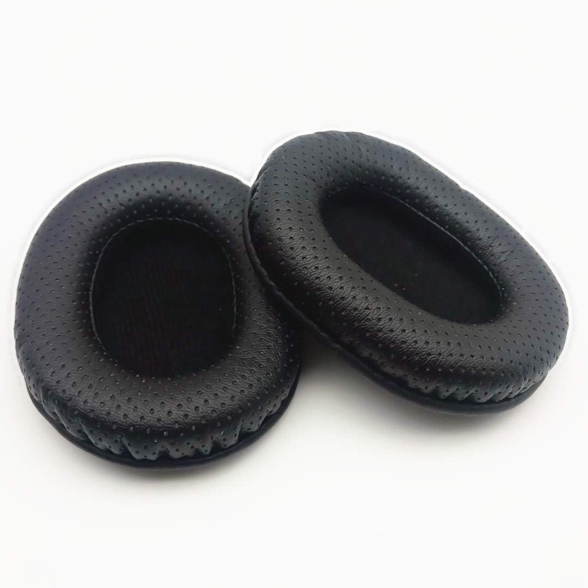 Oorkussens vervangingen - Perforated zwart - Hoogwaardige protein leer - Comfortabel voor lange luistersessies - ShopVlot