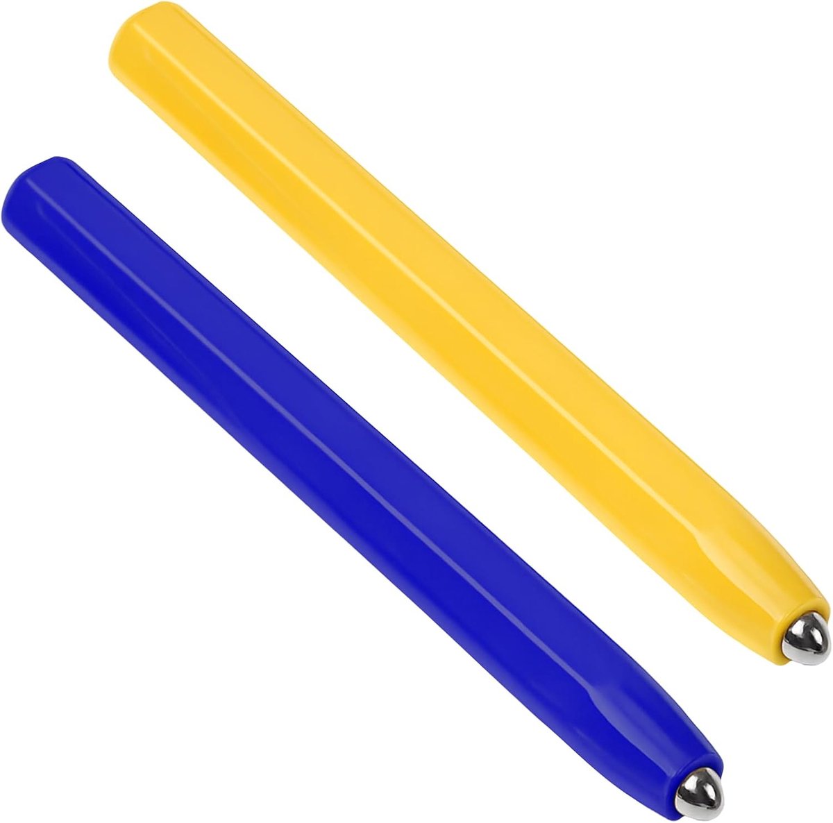 Magneetstiftenset 2 stuks - geel en blauw - vervangende tekenstiften - ideaal voor creatieve oefeningen - ShopVlot