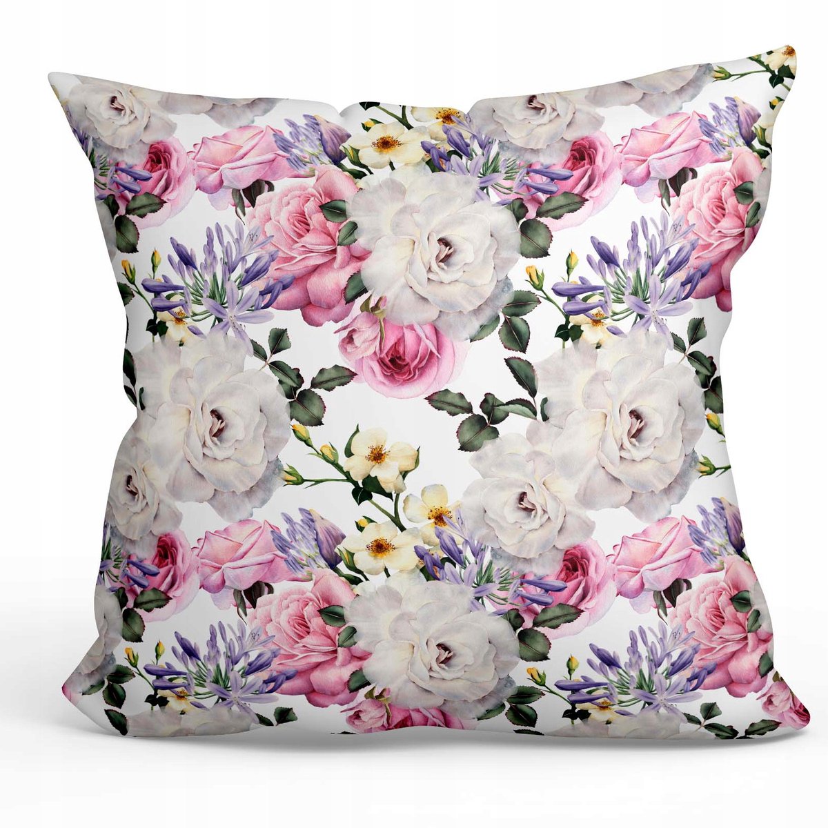 Decoratieve Kussensloop Velours 40x40 cm - Thee Roos