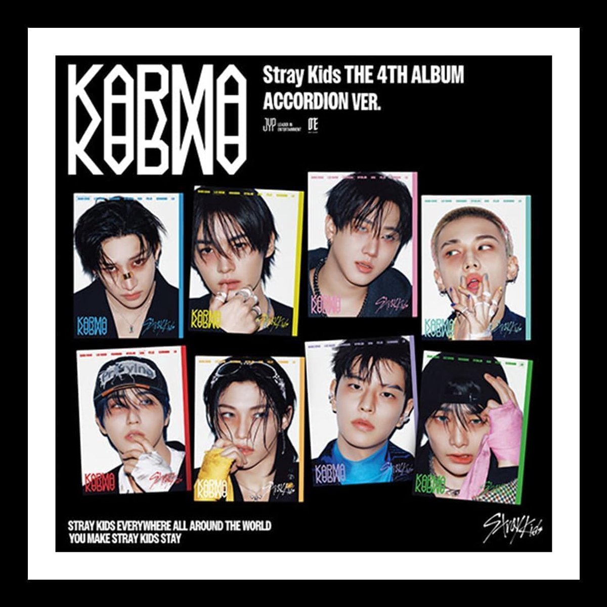 Stray-Kids [KARMA] 4th album [ACCORDION ver.] with POB (Seungmin ver.) - ShopVlot