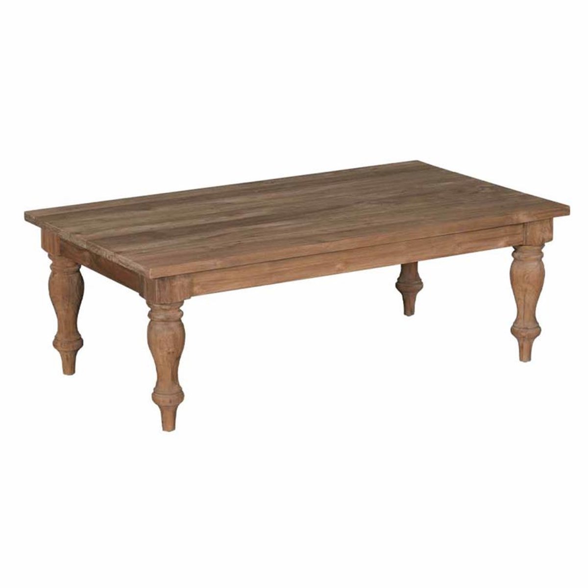 Tower Living Salontafel Bologna - Rechthoek Bruin Hout - 130x75x45cm