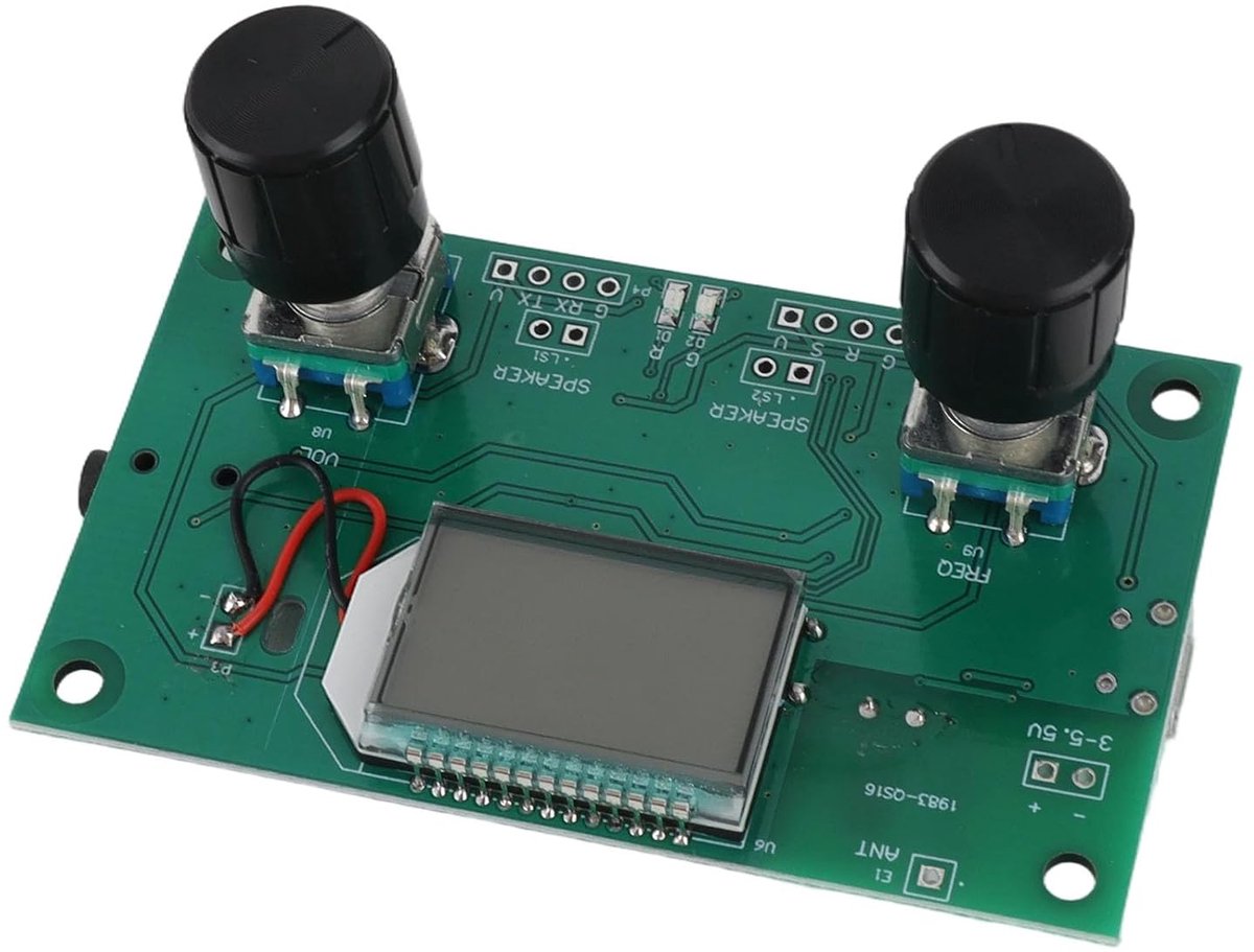 FM radio ontvanger module - digitale audio verwerking - LCD display - stabiele prestatie - ShopVlot