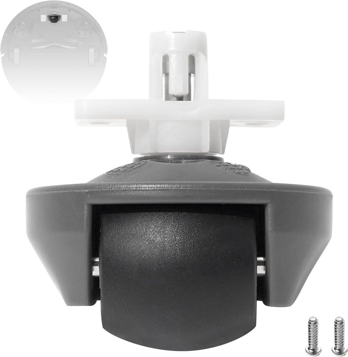 Front Wheel, Silent Wheel, Wheel for Roborock Q7, Q7 Max, S7 MaxV, Q5, S7 Pro Ultra, S7 Max Ultra, S8, S8 Plus, S8 Pro - ShopVlot