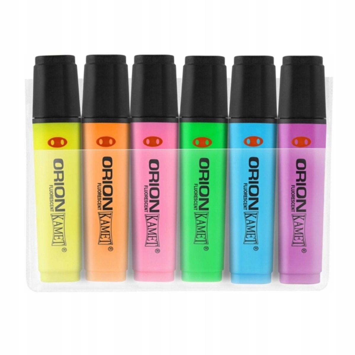 Kamet Orion Markeerstift Set - 6 Levendige Kleuren