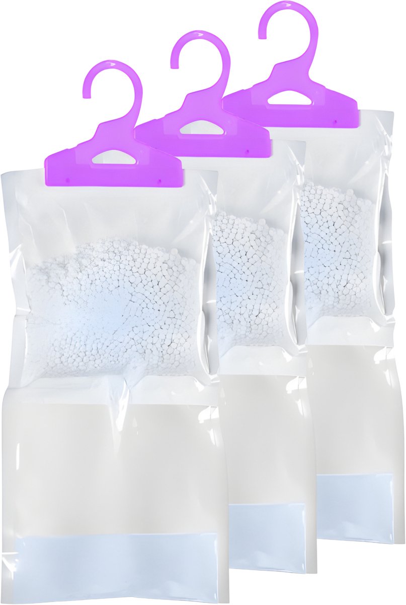 Arte R Ultra Fresh Vochtopnemer met geur - 3x - lavendel - vochtonttrekker - tegen schimmel en geur - 500 ml