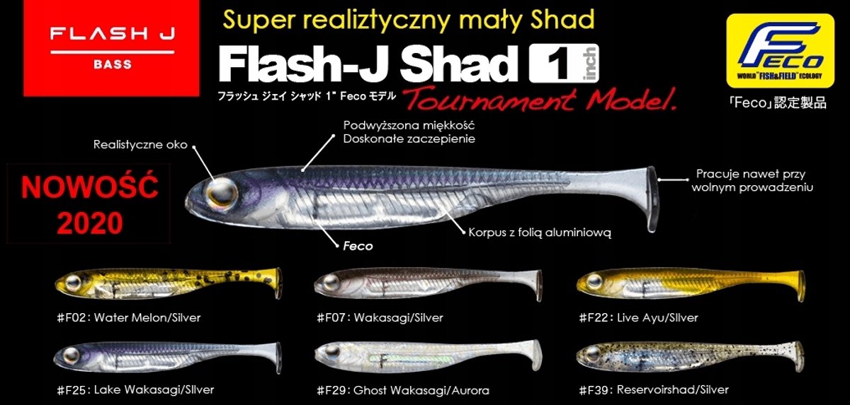 Fish Arrow Flash-J Shad 6,5cm - Zander & Baars Kunstaas