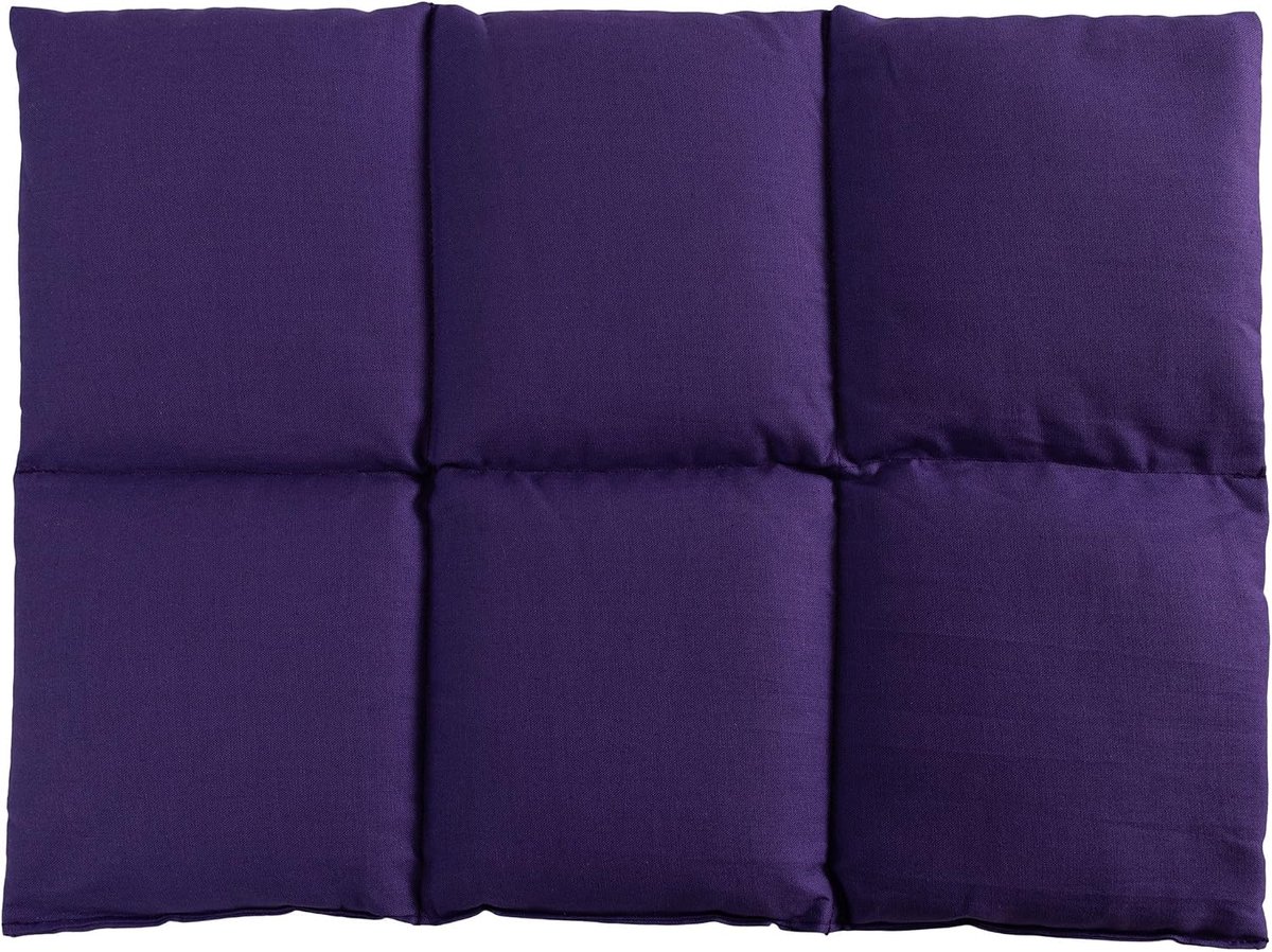 Granule cushion large 40x30 - 6-chamber - purple - ShopVlot