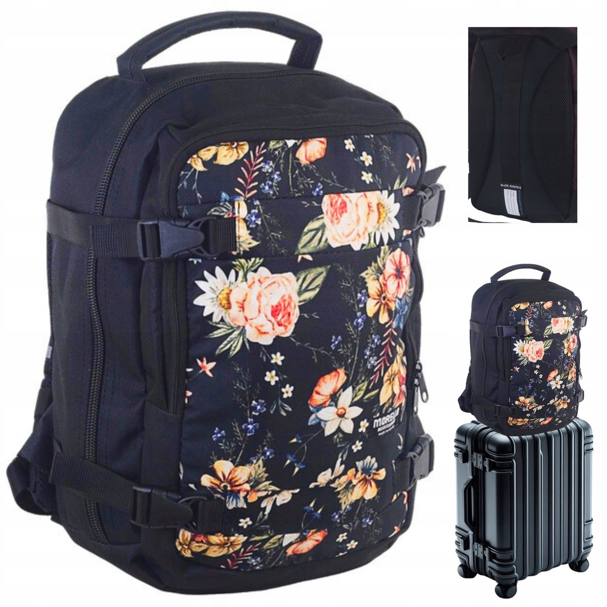 Morello Premium Reistas 40x25x20cm - Handbagage Ryanair