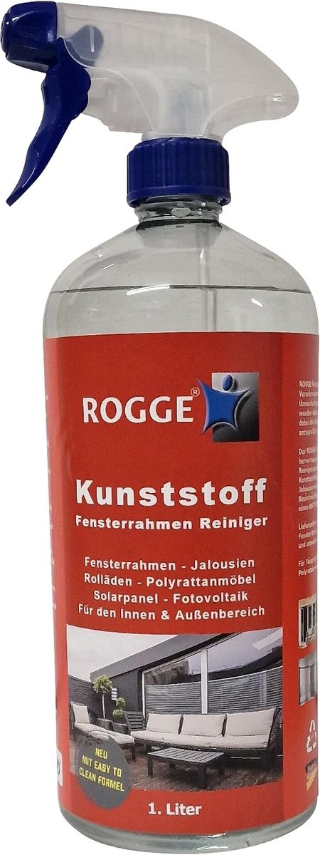 Jaloeziereiniger - Transparant - 1 Liter - Gebruiksklare Allesreiniger voor Kunststof en Glas - Voor Huishoudelijk Gebruik