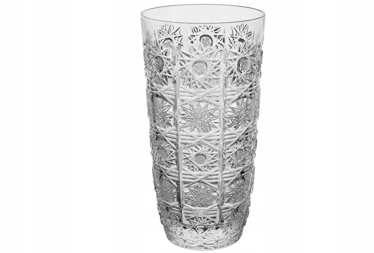 Bohemen Kristalglas 390 ml - Handslepen Sterrenpatroon