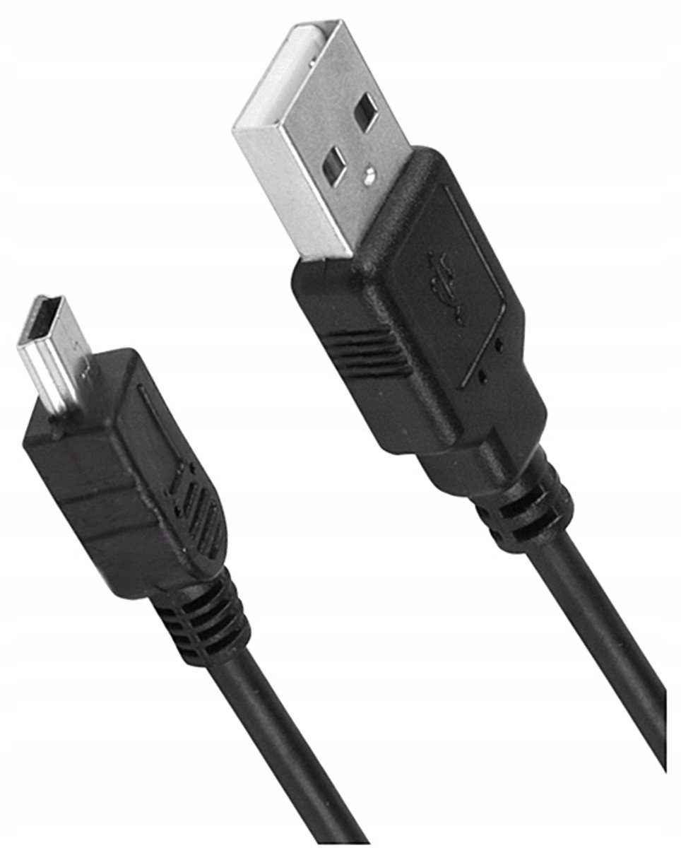 Carmotion 1,2m USB naar Micro-USB Laadkabel - Zwart