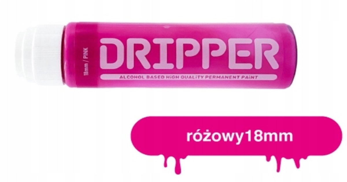 Dope Blikjes Dripper Marker Roze - 18mm