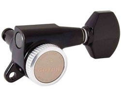 Gotoh GTH14093 SG381 stemmechanieken met Magnum Lock Trad and 07 knoppen, 3L3R, zwart