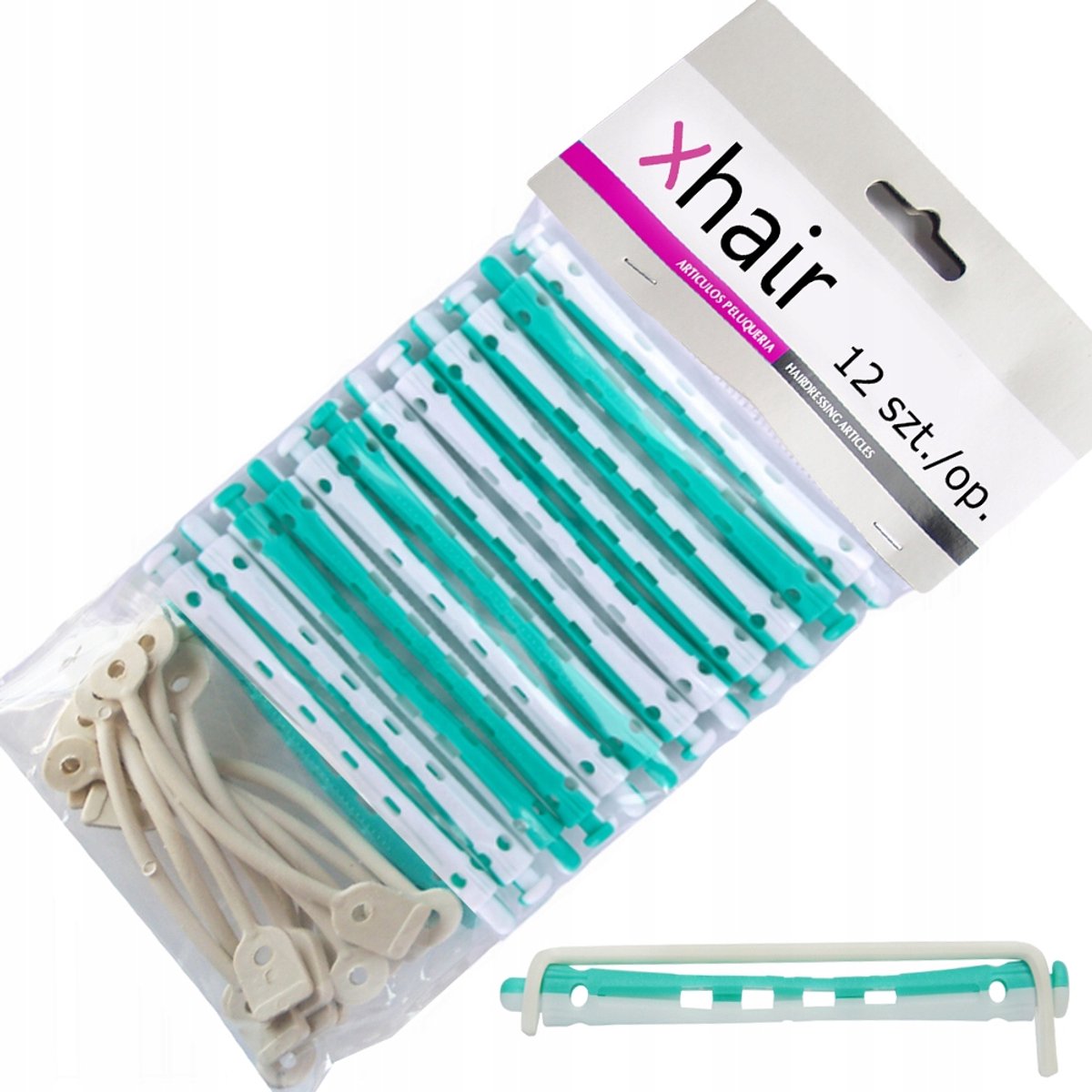 Dunne Krulspelden voor Kort Haar - 6mm - 12 Stuks