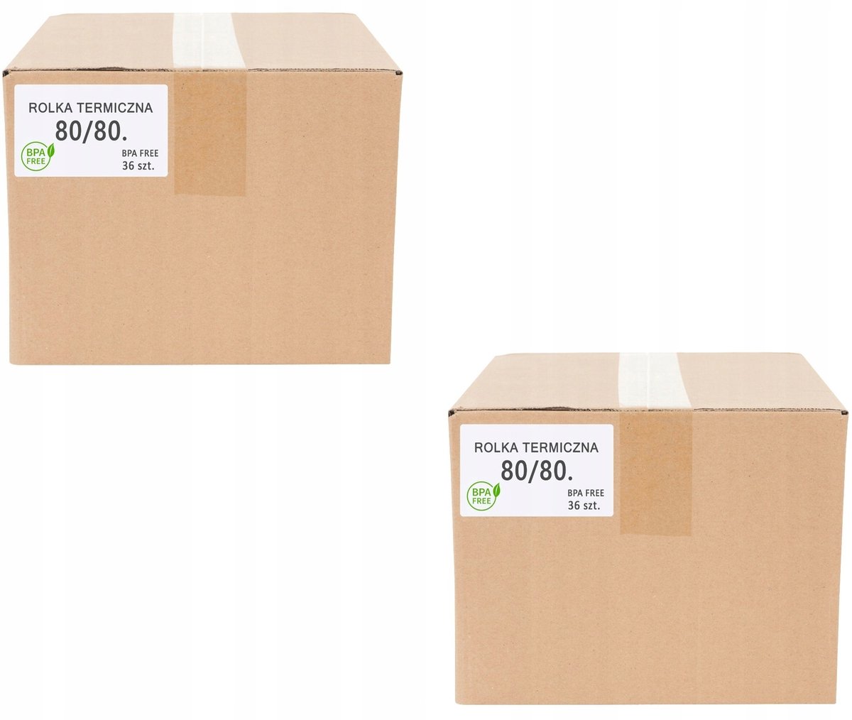 72 thermische kassarollen 80x80mm - Hoge Kwaliteit papier