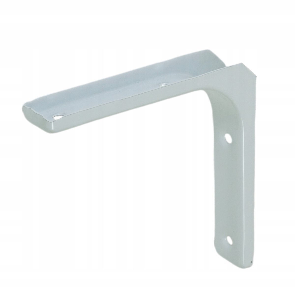 Witte Houten Plankdragers 10cm - Sterke Hoeksteunen