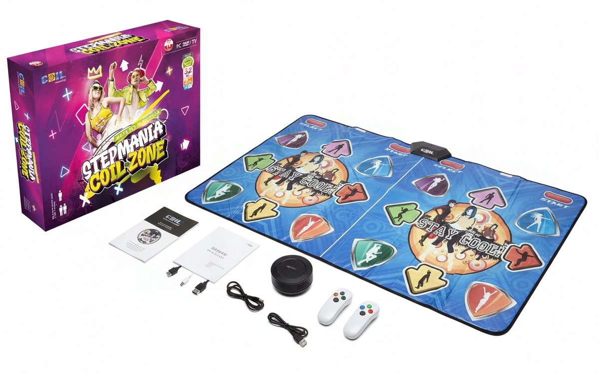 Draadloze Dansmat HDMI 32BIT 6-in-1 voor Kinderen en Volwassenen