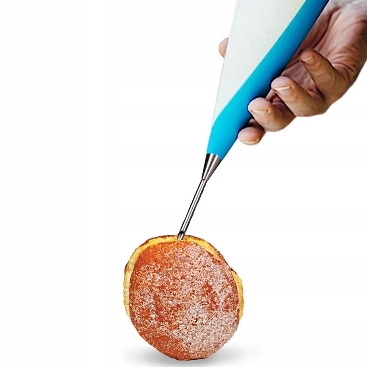Set voor Poffertjes Vullen & Uitsteken: Spuitzak & 7cm Uitsteker