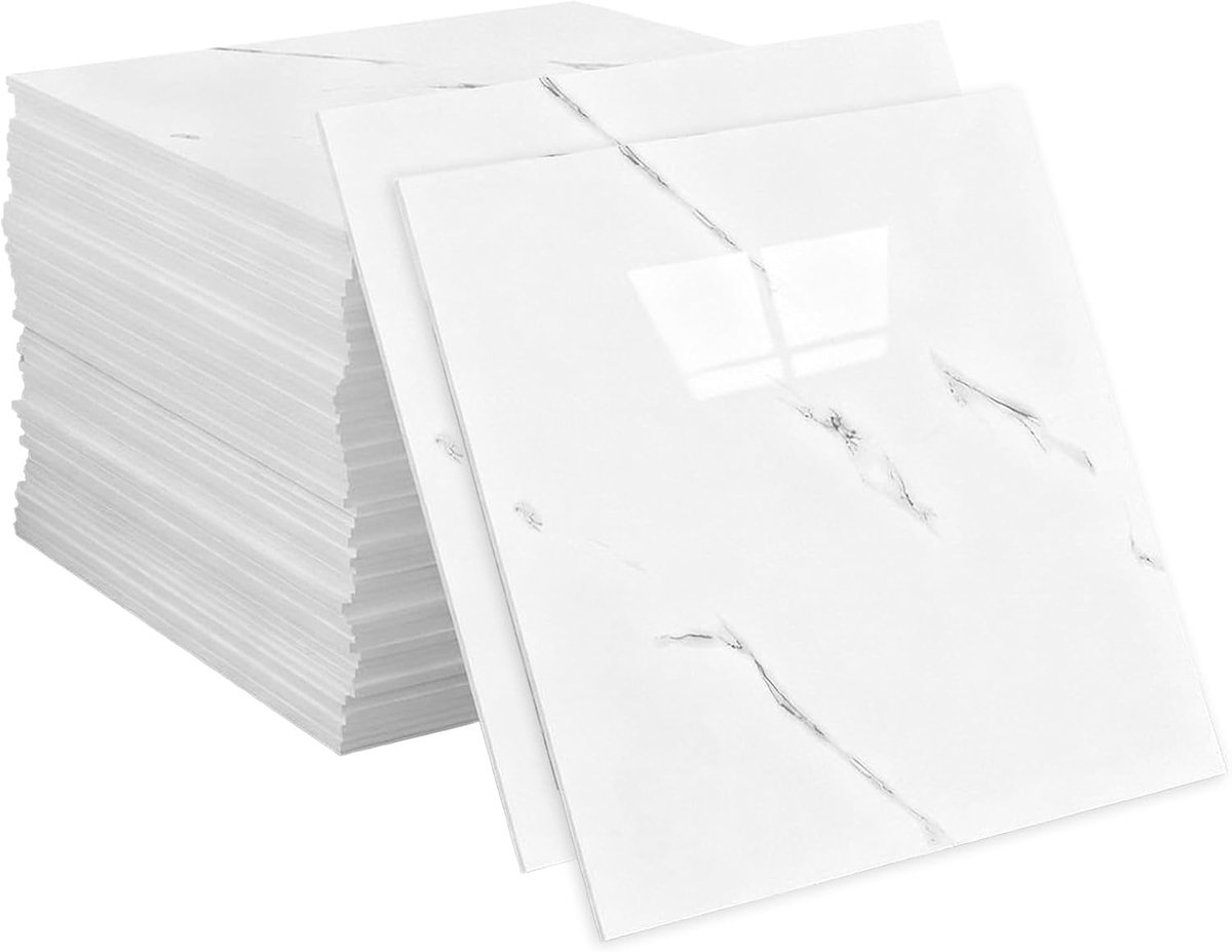 tegelstickers 24 stuks - zelfklevend - trendy design - voor het vernieuwen van uw interieur - ShopVlot