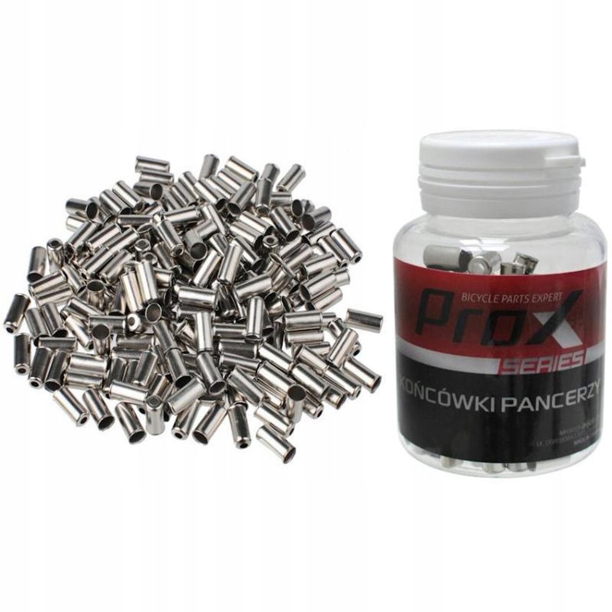 Prox messing Remkabel Eindkap 5mm - 4 stuks