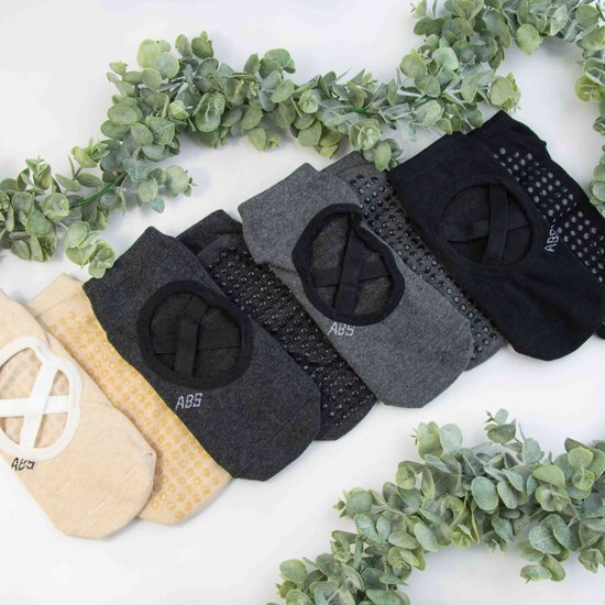 Dames Sokken met ABS Anti-slip voor Yoga & Fitness (Maat 36-41) — afbeelding 2