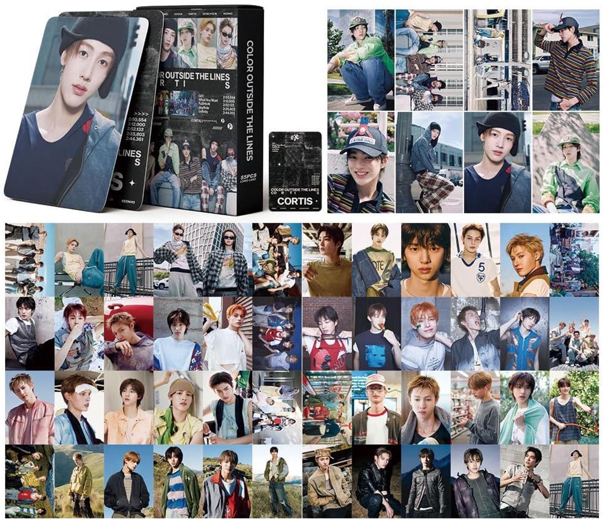 Foto kaarten 55 stuks - hoge kwaliteit - zwart - perfect voor fans - ShopVlot