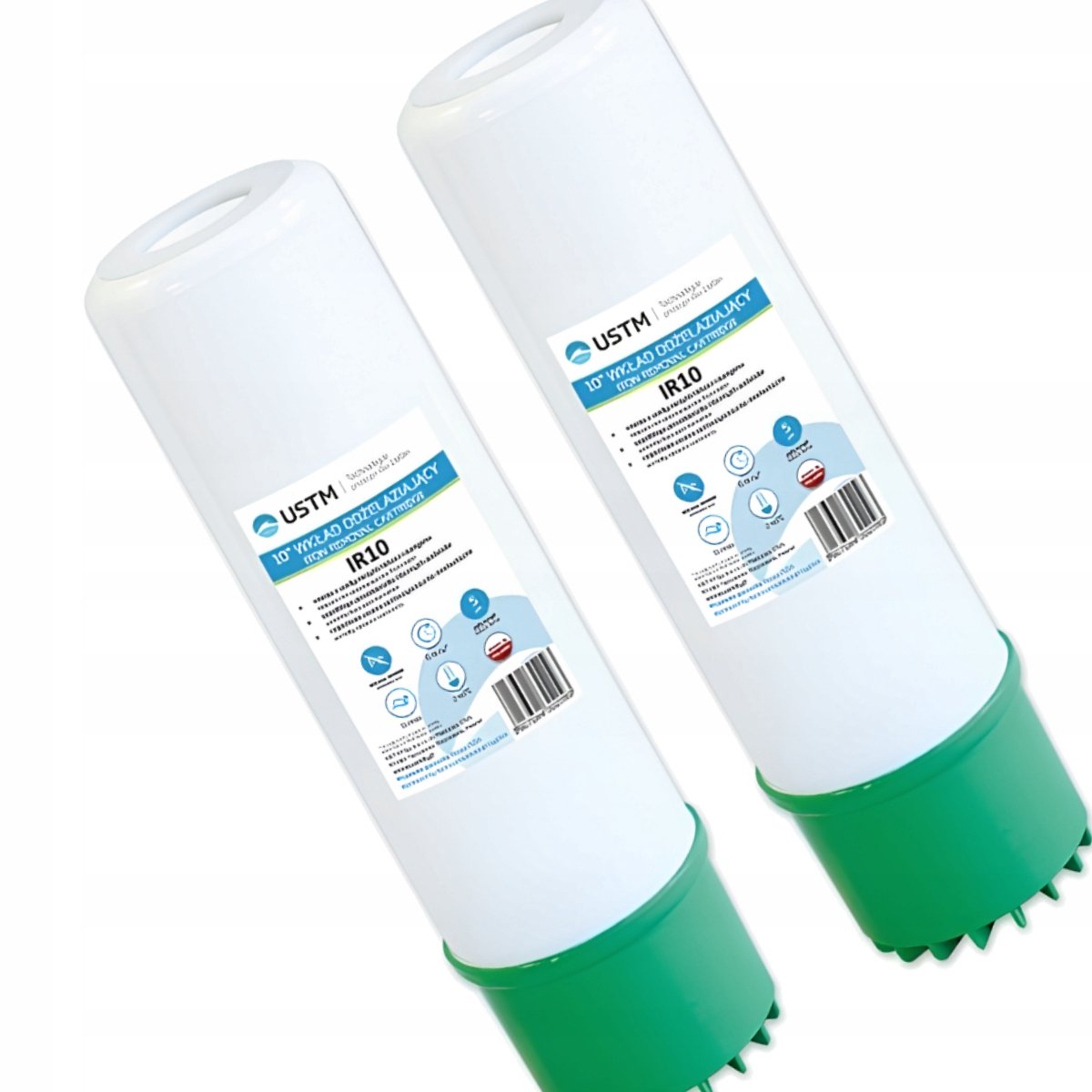 2x Waterfilter Patroon Ontijzerend 10'' USTM IR