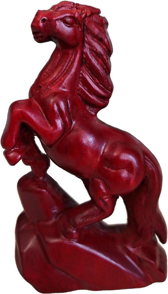 Wooden Sculpture 'Horse' - Hand Carved Constellation for Modern Wall Decoration and Table Decoration, Elegant Figure - ShopVlot
