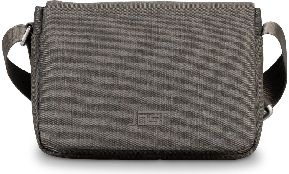 JOST schoudertas Bergen Shoulder Bag Taupe bruine