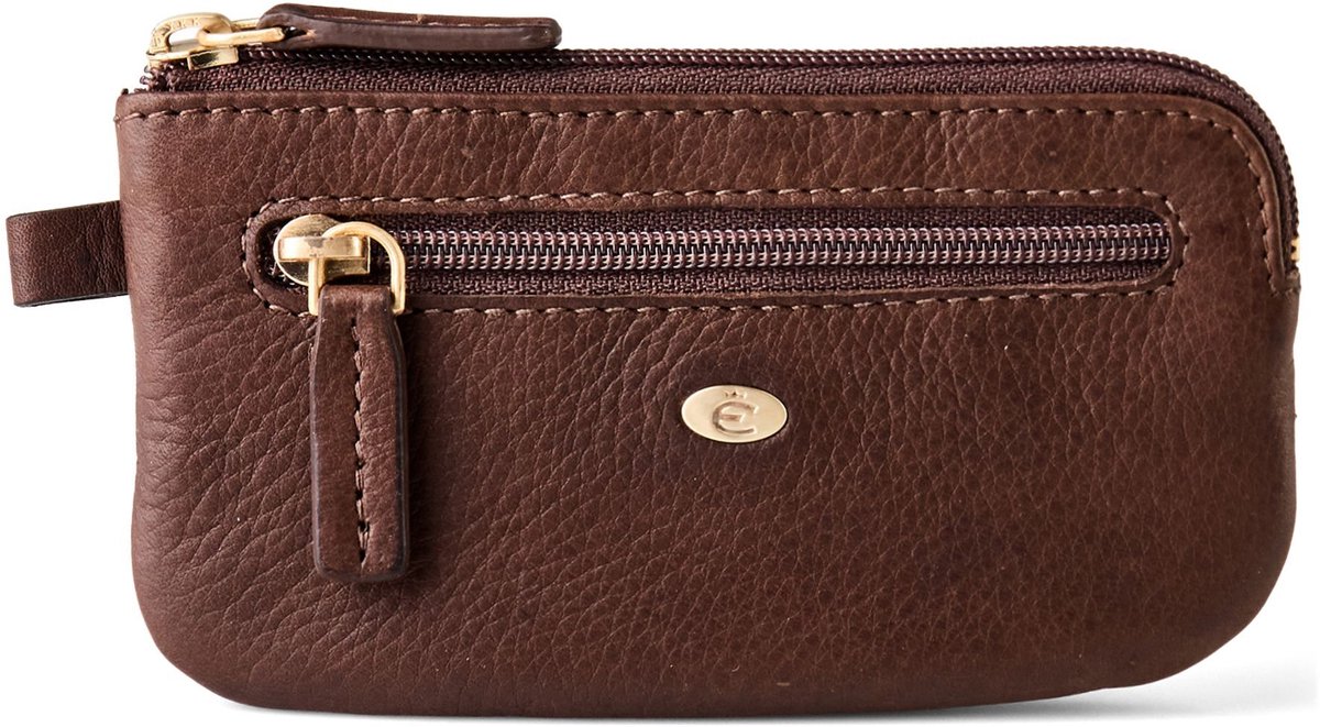 Esquire Chicago Sleutel portemonnee Leer 12.5 cm - braun