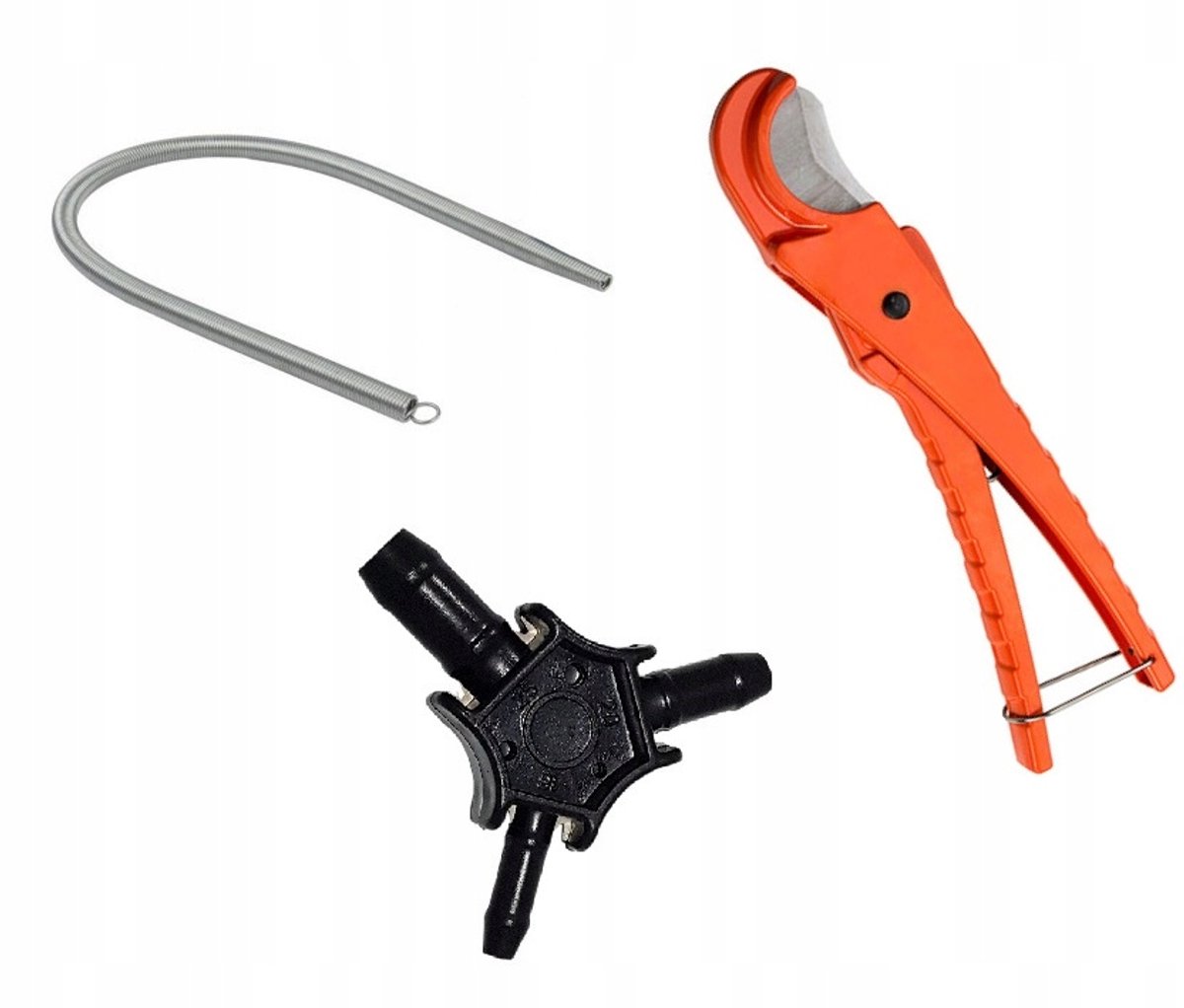 PEX-buizen gereedschapset: kalibrator, knipper & veer