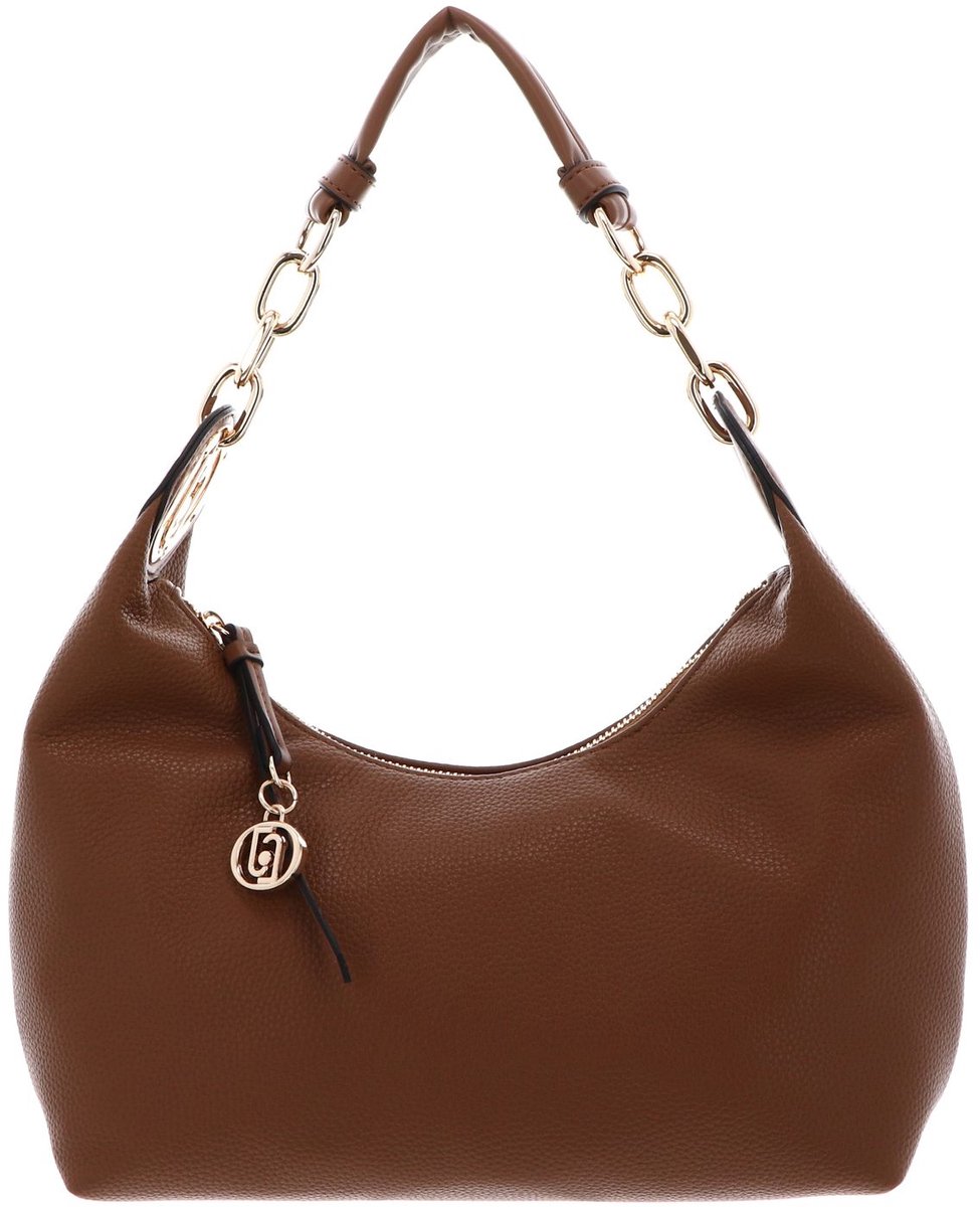 LIU JO schoudertas Faiza ECS Hobo Bag Suede bruine
