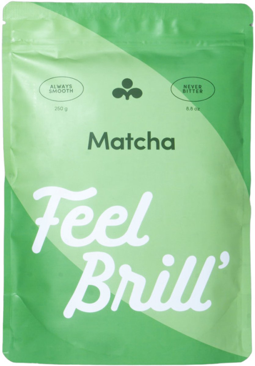 Matcha groene thee Feel Brill, 250 g