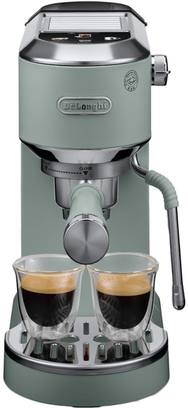 DeLonghi Dedica Duo EC890.GR Espresso Coffee Machine - Green
