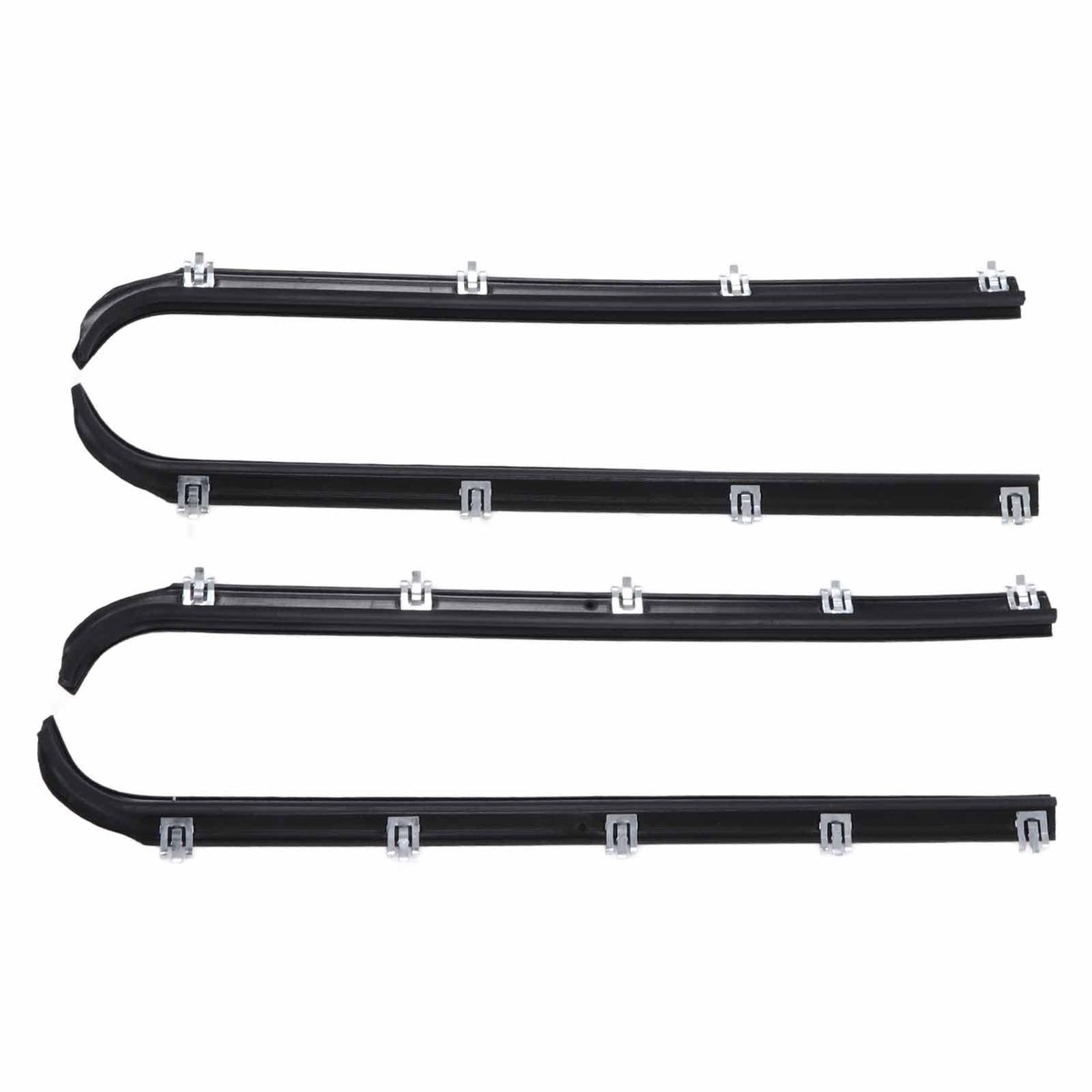 Solidchoice - Window Sweep Felt Seals Weerstrip Kit voor F150 Truck 1987-96