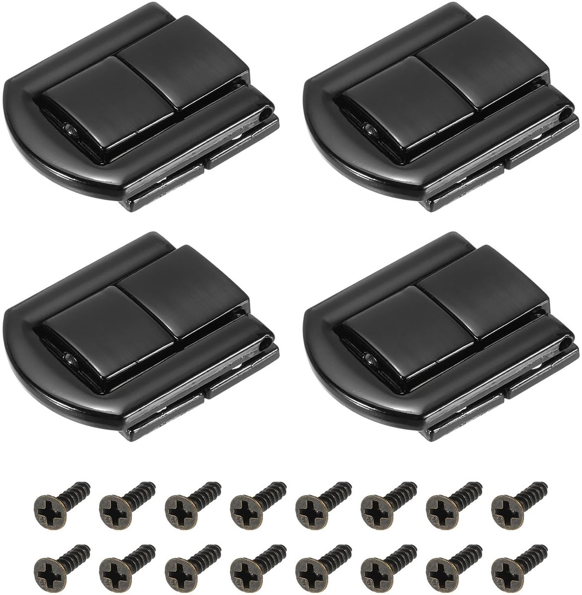 Solidchoice - 4 Stuks Zinklegering Kliksluitingen voor Sieraden en Koffers