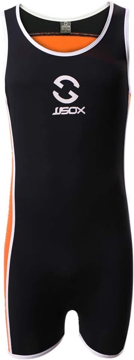 CSMARTE Jockstrap Men's Leotard Jumpsuits Wrestling Singlet Bodysuit Swimwear - ShopVlot