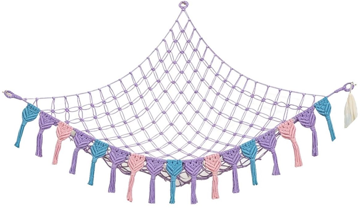 Solidchoice - Extra Grote Hangmat voor Knuffels met Verlichting