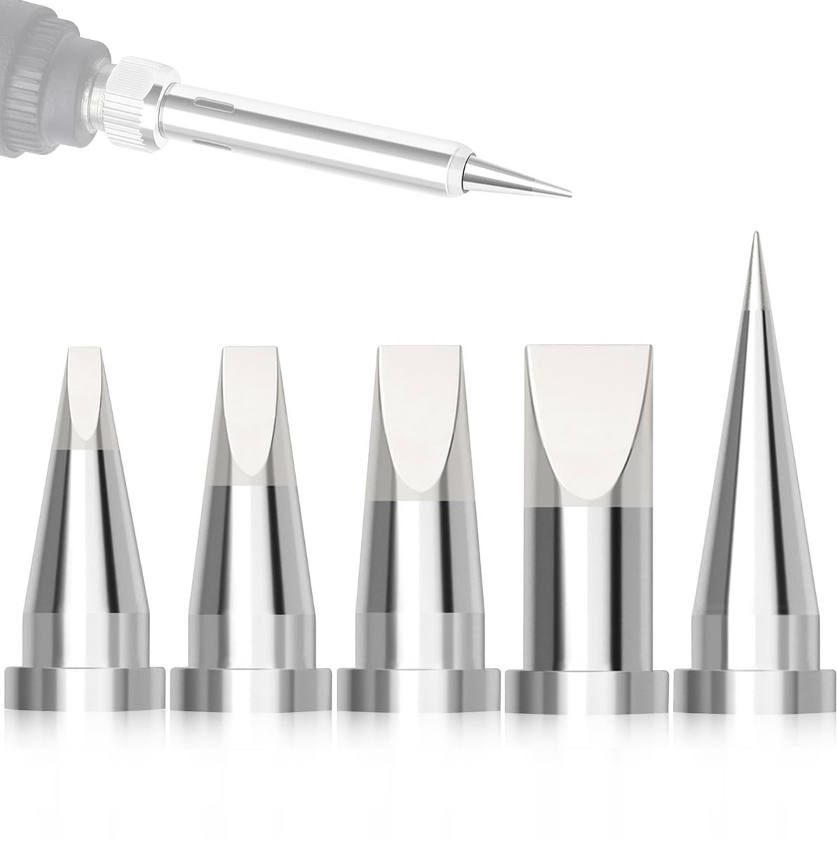 Solidchoice - Set van 900M Soldering Iron Tips voor Diverse Soldering Toepassingen