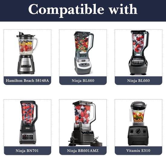 Solidchoice - Draagbare Blender Stofkap met Isolatie (Zwart) van Solidchoice — afbeelding 2